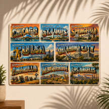 The Mother Road Postcard Series
