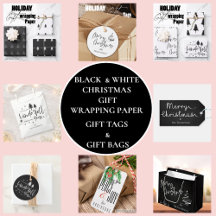 CHRISTMAS GIFT WRAPPING PAPER , GIFT BAGS & TAGS 