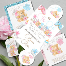 We can Bearly Wait Baby Shower Party