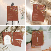 Terracotta Wildflowers Dreams Collection