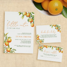 A Little Cutie Is On The Way Baby Shower