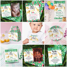 Two Wild Jungle Safari 2nd Birthday Party