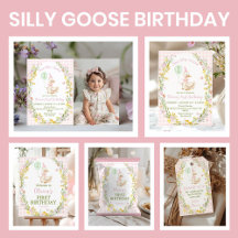 Silly Goose Floral Birthday