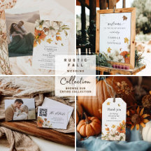 Rustic Fall Wedding Collection