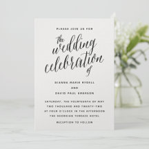 Minimalist Wedding Collection