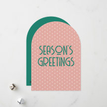 Polka Dot Season's Greetings Holiday Collection