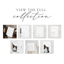 Simple Modern Arch Wedding