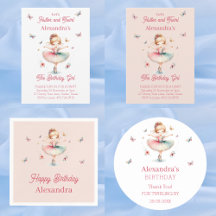 PINK BALLERINA BIRTHDAY PARTY