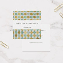 Elegant watercolor business cards