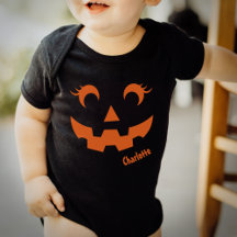Cute Halloween Jack O'Lantern Pumpkin Face