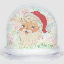 Simple Cute Vintage Santa
