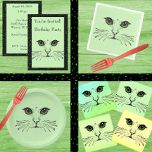 Gifts for the Cat Lover With Cat Face Drawing
