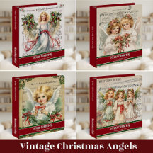 Vintage Christmas Angels and Music Collection