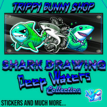 Shark Drawing: Deep Water