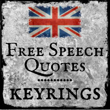 Free Speech Quotes - Keyrings