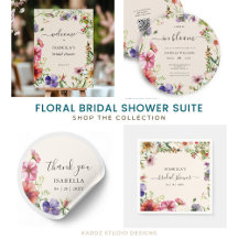 Love in Bloom | Floral Watercolor Bridal Shower