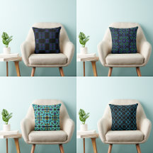 Throw Pillows With Abstract Designs 2