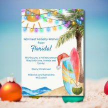 Warm Weather Tropical Beach Christmas