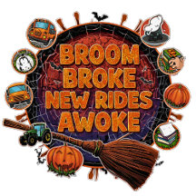 My Broom Broke – Funny Halloween Jobs Collection