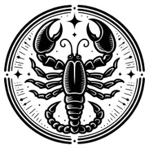 Black and White Horoscope Collection