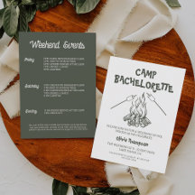 Mountain Camp Bachelorette Party