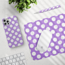 Purple Polka Dots - Home Decor and Accessories