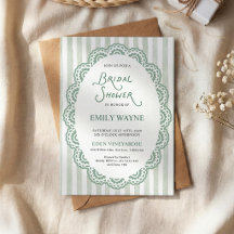 Vintage Lace Bridal Shower Collection
