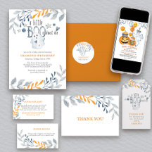 Little Boo & Little Pumpkin Halloween Baby Shower