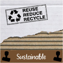 Recycle Rubber Stamps