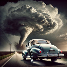 Timeless Rides: Vintage Cars in Epic Worlds