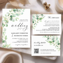Eucalyptus Greenery Elegant Rustic Wedding