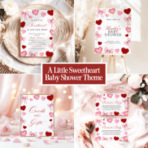 Little Sweetheart Valentines Day Baby Shower