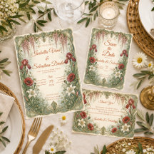 Romantic Art Nouveau Garden Wedding