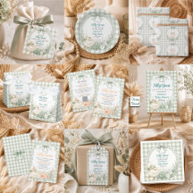 A Little Silly Goose Green Cottagecore Baby Shower