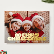 Real Foil Christmas Holiday Cards