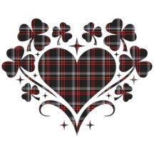 Black Burgundy White Plaid Classic