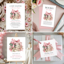 A New Chapter Will Soon Begin Baby Shower