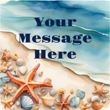 Seashore Bliss Beach Party Supplies Collection