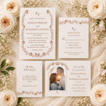 Rosalie Heirloom Letterpress Wedding Suite