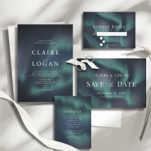 Aurora Northern Lights Winter Wedding