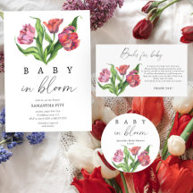 Bouquet flowers Baby shower