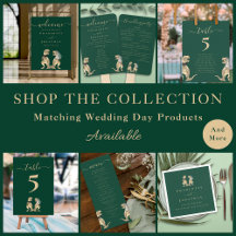Dinosaur Theme Green Wedding reception Accessories