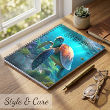 Elegant Classic Spiral Notebook Design
