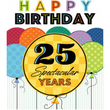 Colorful Floating Birthday Balloons