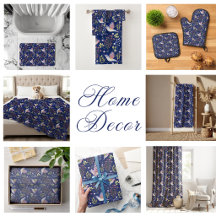 Hummingbirds and Flowers Pattern Custom Background