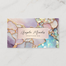 Opal Jewelry Luxury Business Cards
