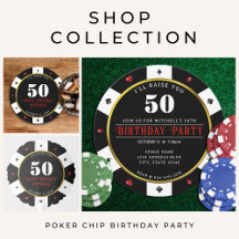 Poker Chip Birthday