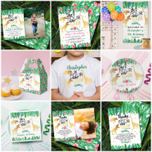 Four Ever Wild Dinosaur 4th Birthday Party