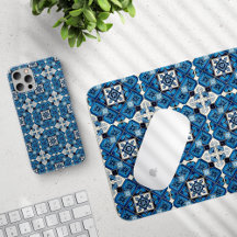 Blue Azulejo Portuguese Tiles Style 23 Collection