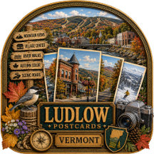 Ludlow Vermont Postcards/Gifts